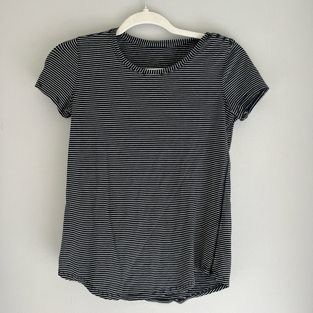 Lululemon Striped Athletic Top